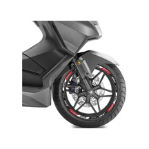 Xmax Deeb Sport Reflektif Jant Şeridi Kırmızı Beyaz Gri