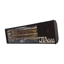 Dtagas Kumandalı 2000w Infrared Dış Mekan Isıtıcı