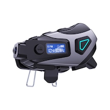 K10 Dvr Kameralı İntercom Bluetooth Kulaklık Kayıt + Fm