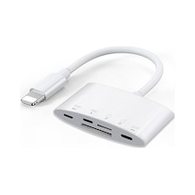 Ally Nk-1040 Plus Apple Uyumlu iPhone Lightning To Sd/Tf Card Usb Kamera Adap