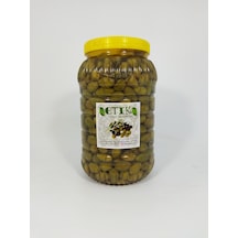 Etik Yerli Ürünler Çekiçke Eğri Çekirdek Cinsi Küçük Boy Kırma Tatlanmış Zeytin 3 KG