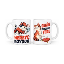 Kaybolan Eşya 2 Li Porselen Kupa Seti - Model 752 Diğer
