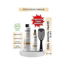 Wou Milk Therapy Şampuan 400 Ml Milk Therapy Milk Therapy Saç Bakım Sütü 150ml