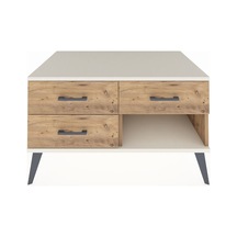 Kronos Şifonyer 3 Çekmeceli 88x59x48 Çam-aytaşı/çam Aytaşı/çam