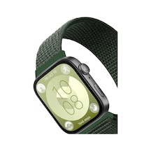 Huawei Fit 4 Hasırlı Cırtcırtlı Kordon Saat Değildir - Koyu Yeşil Diğer