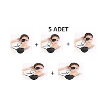 5 Adet Göz Kapama Bandı Tek Göz Korsan Bandı Göz Bandajı Göz Tembelliği Bandı Göz Pedi Göz Bandı