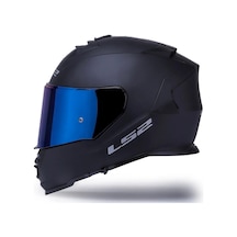 Ls2 Storm 2 Fist Full Face Motosiklet Kaskı Gökkuşağı Vizörlü Mat Siyah