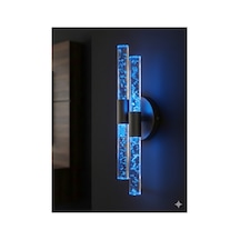 Bubbleflux Dubble Small 31 Cm Modern Tasarım Led Aplik - Duvar Lambası - Siyah - Elektrikli - Rgb Kumandalı Siyah Rgb Elektrikli Kumandalı