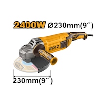 Ingco ING-AG24008E 230 MM 2400 Watt Avuç Taşlama