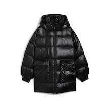 Puma Style Hooded Down Kadın Siyah Ceket 68838901