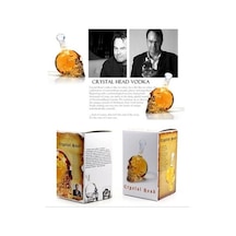 Zenviya21 1000 Ml Crystal Head Kuru Kafa İçki Şişesi Zenya785 Standart