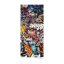 Araç Kapı Direk Kaplama Folyosu Desenli Sağ Sol Takım 2 Adet - 22x50 Cm Görsel - 785710914