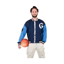 Deepsea Erkek Lacivert Çıtçıtlı Kolej Mont 2304761 Lacivert