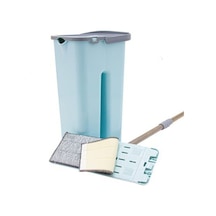 Microfiber Tablet 4+4 8 Litre Mop Temizlik Seti