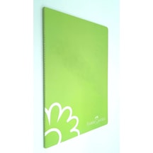 A5 Defter 40 Yaprak Renkli Çizgisiz Sayfalar Yeşil