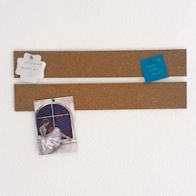 Şerit Mantar Duvar Panosu 15 X 60 Cm 2'Li