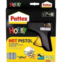 Pattex Silikon Tabancası + 6 Mum Sıcak Silikon Set Henkel N11.2141