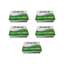 Burpak Tahta Ahşap Bambu Çay Kahve Karıştırıcı Çubuk Kaşık - 11 Cm. - 400 Adetlik 5 Paket Genel