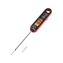 Ic6030 Ipx6 Su Geçirmez Hızlı Sonuçlu Işıklı Lcd Ekranlı Daldırma Ve Saplama Gıda Pişirme Termometresi Çok Renkli
