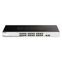 D-lınk Dgs-f1210-26ps-e 24 Port Gıgabıt 2x1gb Sfp Layer2 Yönetilebilir 250w Poe Swıtch