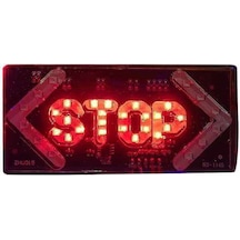 Elektrikli İşaret Cihazı Oklu Stop Küçük