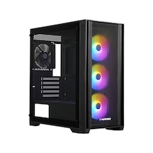 Enermax Starryfort Sf21 600w 80+ Temperlı Cam Siyah Usb3.0 Gamıng Atx Kasa