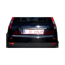 Ford Fiesta Krom Bagaj Alt Çıta Formlu 2002-2008 Paslanmaz Çelik N11.4389