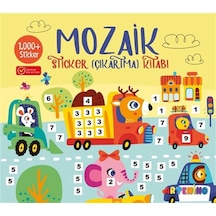 Mozaik Sticker 1.000+ Çıkartma Kitabı - Sarı / Kolektif
