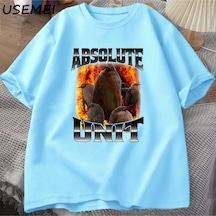Flood Of Style Pesto The Penguin Absolute Unit Tshirts Rap Fire Style Viral Meme Pop Culture Men's T-shirt C Mavi