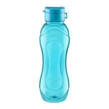Unisex Çok Amaçlı Okul Spor Matara Suluk 750 Ml Mavi Plastik Diğer