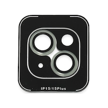 Joko - 343 - Apple Uyumlu iPhone 15 Pvd Metal Kamera Lens - - Lvsqvr - Açık Yeşil