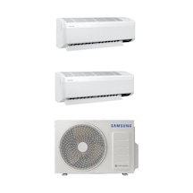 Samsung WindFree Multi AJ050TXJ2KH/EA 5.2 kW 1 Dış + 2 İç Ünite (12+18) Duvar Tipi Klima