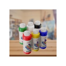 Ana Renkler Akrilik Boya Seti - 6'lı, 6x120ml 0,15 L