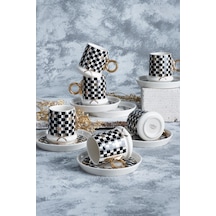 Almond 6 Kişilik Kahve Fincanı Takımı