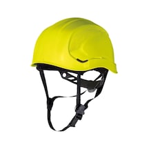 Deltaplus Granıte Peak Sarı Baret Yüksekte Çalışma İçin Elektrik Yalıtımlı İnşaat Bareti, Abs, 3 Noktalı Çene Kayışı İle Donatılmış