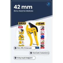Kesici Makas 42 Mm Profesyonel Otomatik Plastik Boru Kesme Aleti