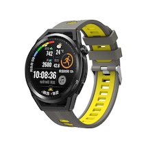 Huawei Gt2 42mm Krd-55 Uyumlu Zore Kordon-kırmızı-siyah