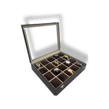 RichBox 20'Li Saat Kutusu Timsah Kahve