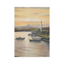 Altın Saatler: Boğaz'da Sessiz Liman 50 x 70 CM