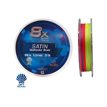 Dft Bojin 8x Satin M.color İp Misina 0.24 Mm 300 M