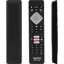Huayu Philips Uyumlu Rm-l1660 Rc4498 Rc4501 Ykf291-003 Netflix-youtube-rakuten Tv Tuşlu Lcd Led Tv Kumanda Ses Komutsuz