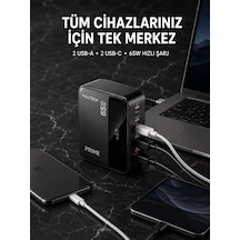 4 Portlu Gan Masaüstü Hızlı Şarj İstasyonu Diğer