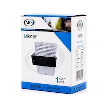 Ip66 50.000 Saat Led Ömrü 10w İnci Led Aplik Duvar Lambası Ars-348956 Bx40 10 Parça Siyah