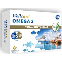 Omega 3 1200mg Balık Yağı 30 Kapsül