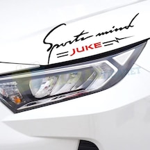 Nissan Juke Sport Mind Far Kaput Oto Sticker Yapıştırma Etiket