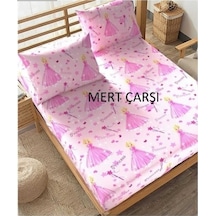 Tek Kişilik Ranforce Prenses Lastikli Çarşaf Takımı