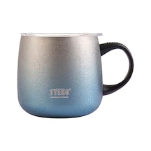 Tyeso Napoli Mug Vakumlu Paslanmaz Çift Duvarlı Termal Kapaklı 355ml Renkli
