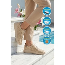 Ayakmod 12506 Z Bej Kadın Günlük Ayakkabı