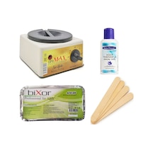Ege Sir Dpr Max Ağda Makinesi +Bixor Kalıp Ağda 450 ML + Meliswax Ağda Yağı 125 ML + Spatula x 5