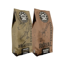 Oze Royal Espresso + Roasters Espresso Kahve 2 x 250 G Çekirdek